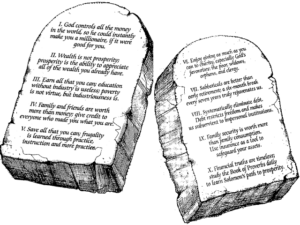 The ten commandments